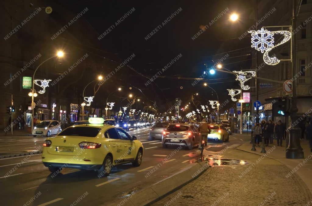 Városkép - Budapest - Karácsonyi díszkivilágítás