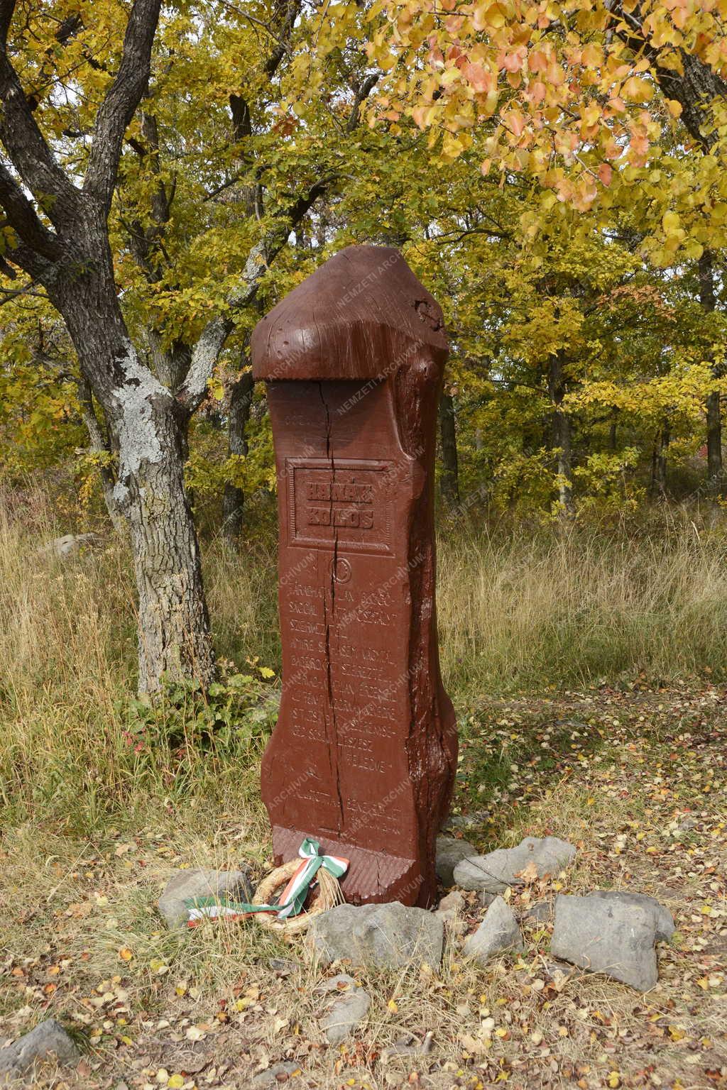 Emlékmű - Mátraháza - Hanák Kolos emlékhely 