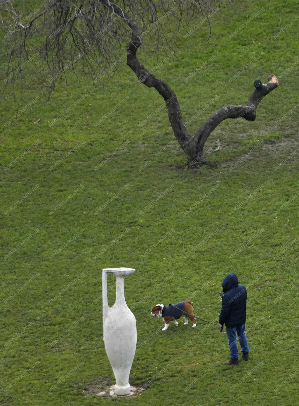 Városkép - Budapest - Díszpark a Gellért-hegyen