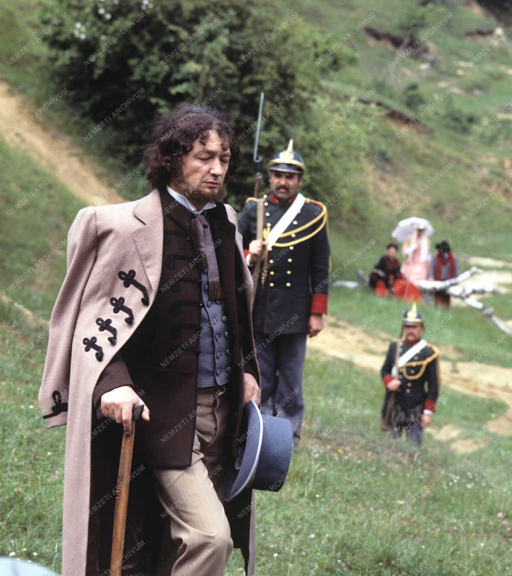 Film - Televízió - Az Ál-Petőfi című tévéfilm forgatása