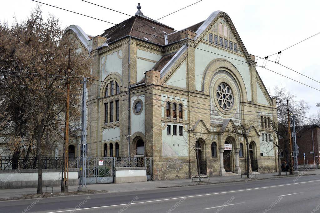 Városkép - Budapest - Dózsa György úti zsinagóga