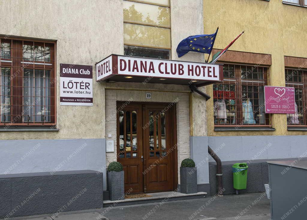 Idegenforgalom - Budapest - Diana Club Hotel a Józsefvárosban