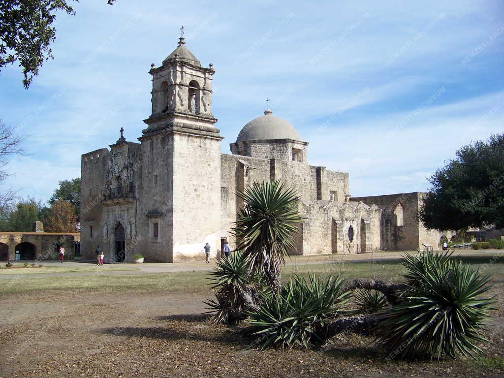 Táj, város - Mission San José - San Antonio