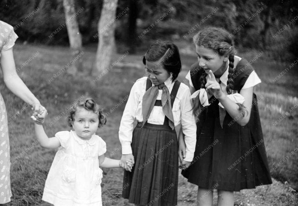 Ifjúság - A Csillebérci Úttörőtábor megnyitása