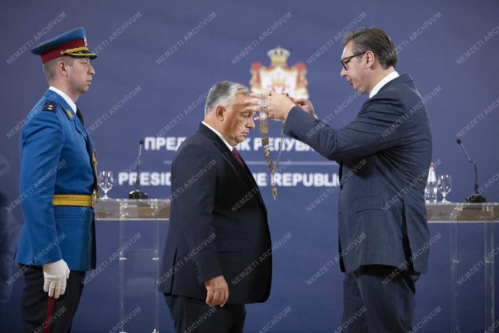 Orbán Viktor Szerbiában