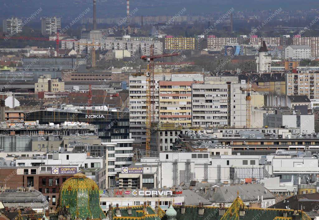 Városkép - Budapest - Corvin negyed