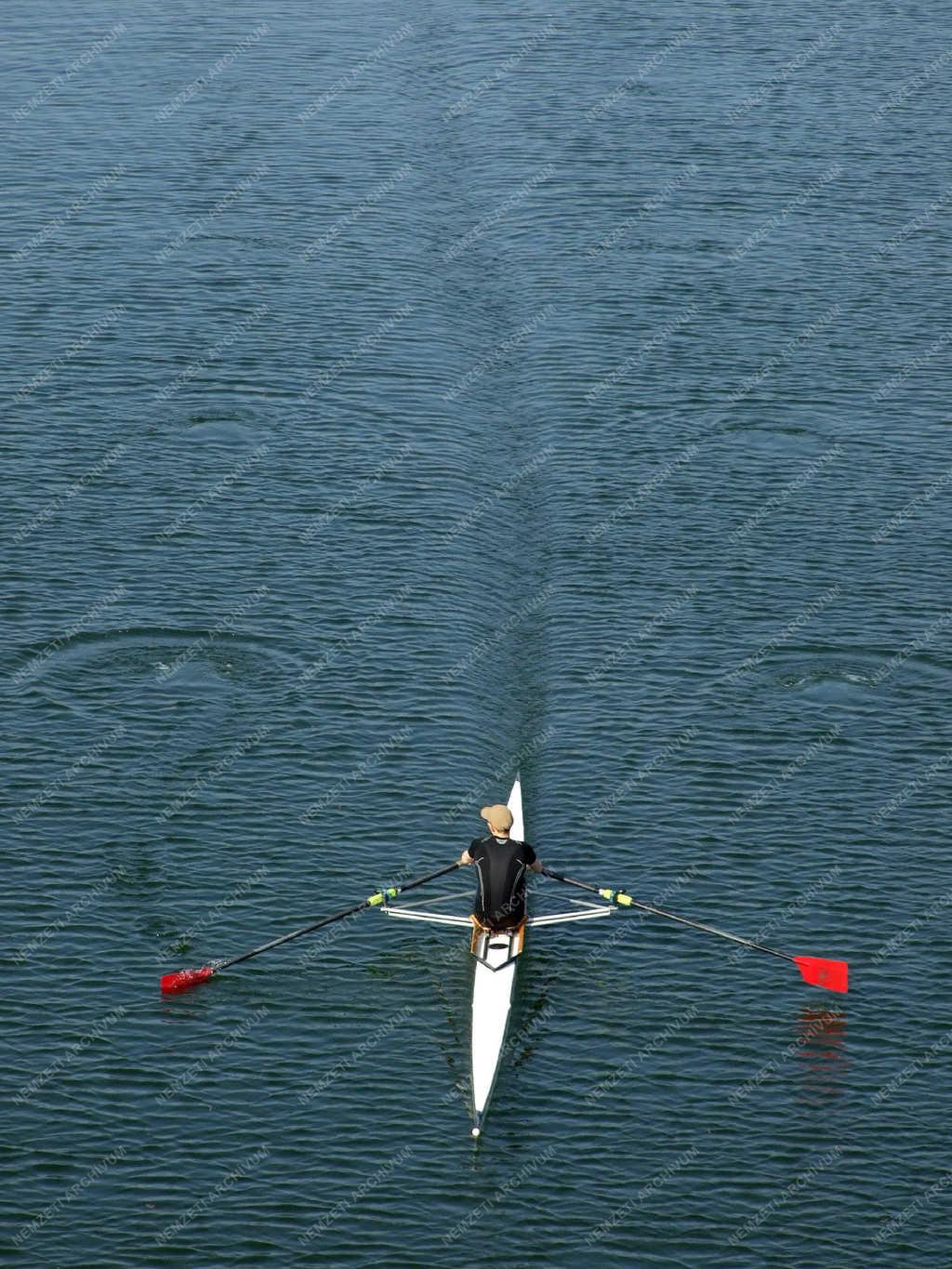 Sport - Budapest - Szkiffel edző evezős versenyző