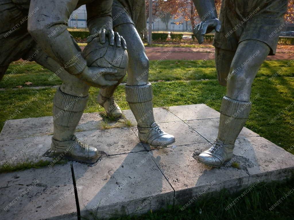 Budapest - Puskás Ferenc Stadion  szoborpark