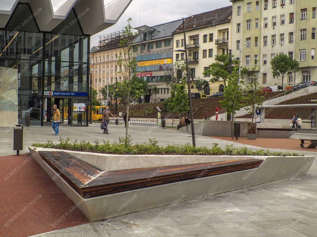 Városkép - Budapest - A felújított Széll Kálmán tér