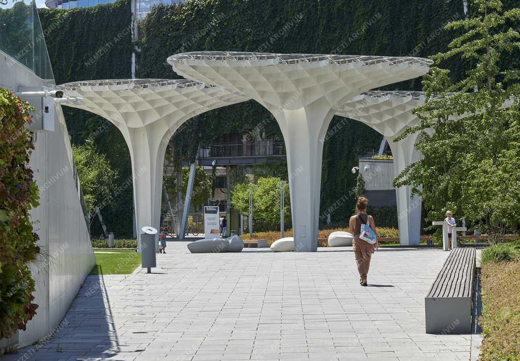 Városkép - Budapest - Millenáris Széllkapu Park