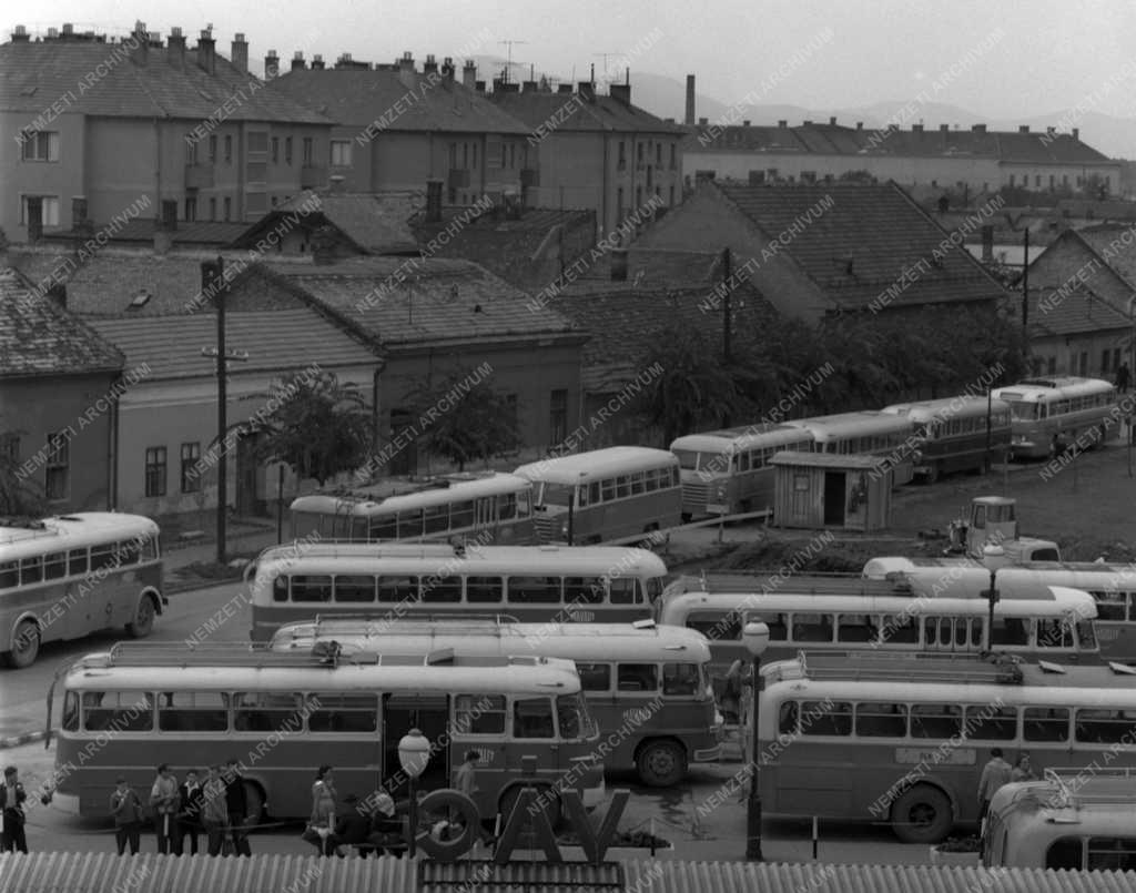 Városkép-életkép - A váci buszpályaudvar