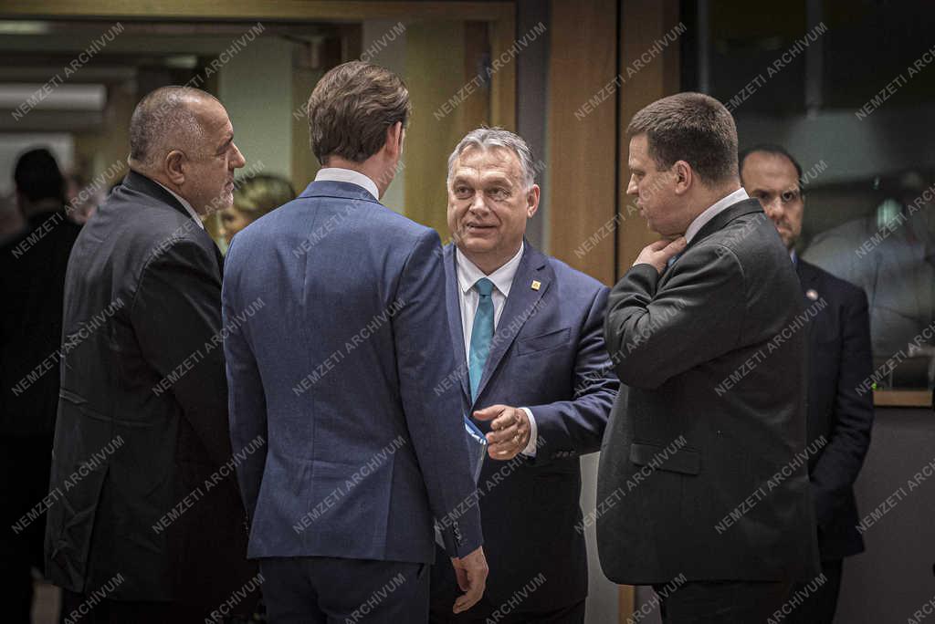 EU-csúcs - Orbán Viktor Brüsszelben 