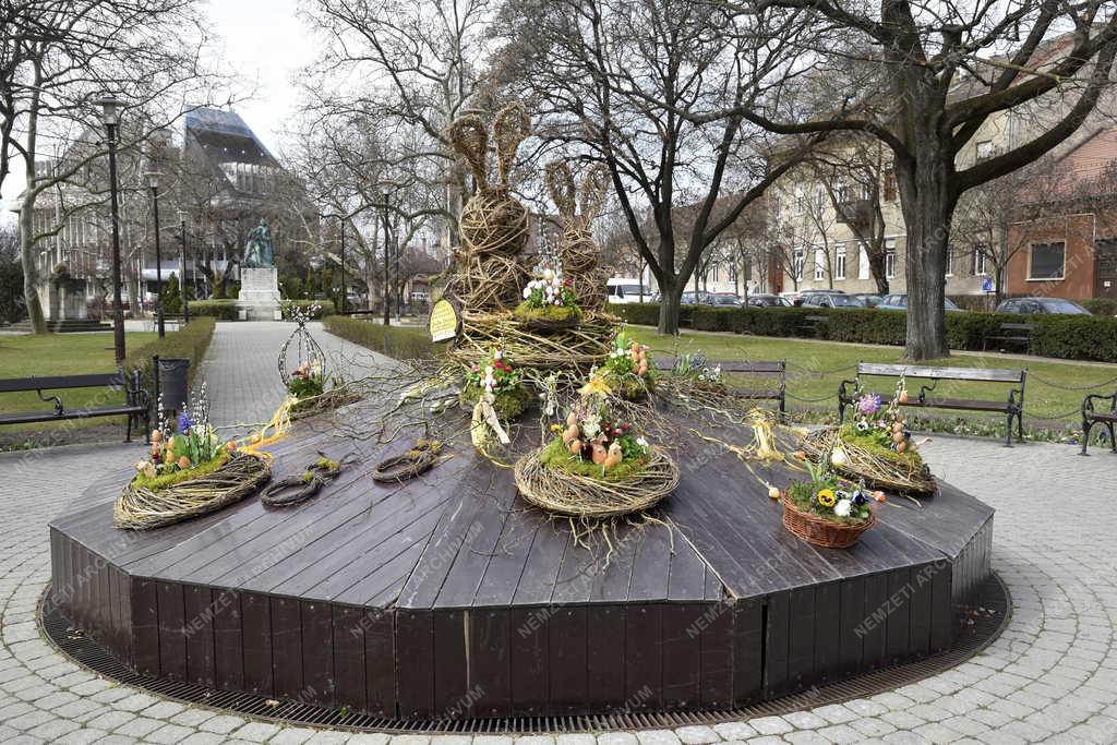 Ünnep - Néphagyomány - Húsvéti dekoráció Soroksáron