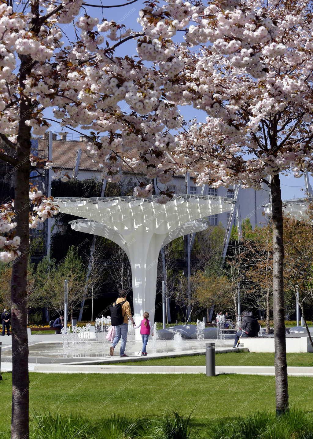 Városkép - Budapest - Millenáris Széllkapu Park