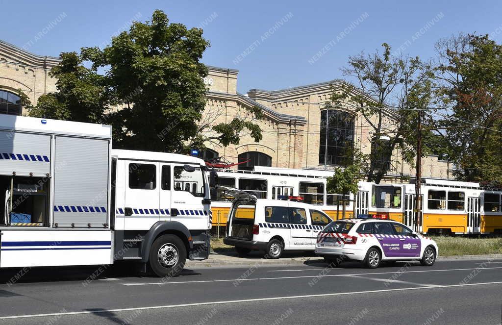 Közlekedés - Budapest - Forgalmi zavarelhárítás Kőbányán