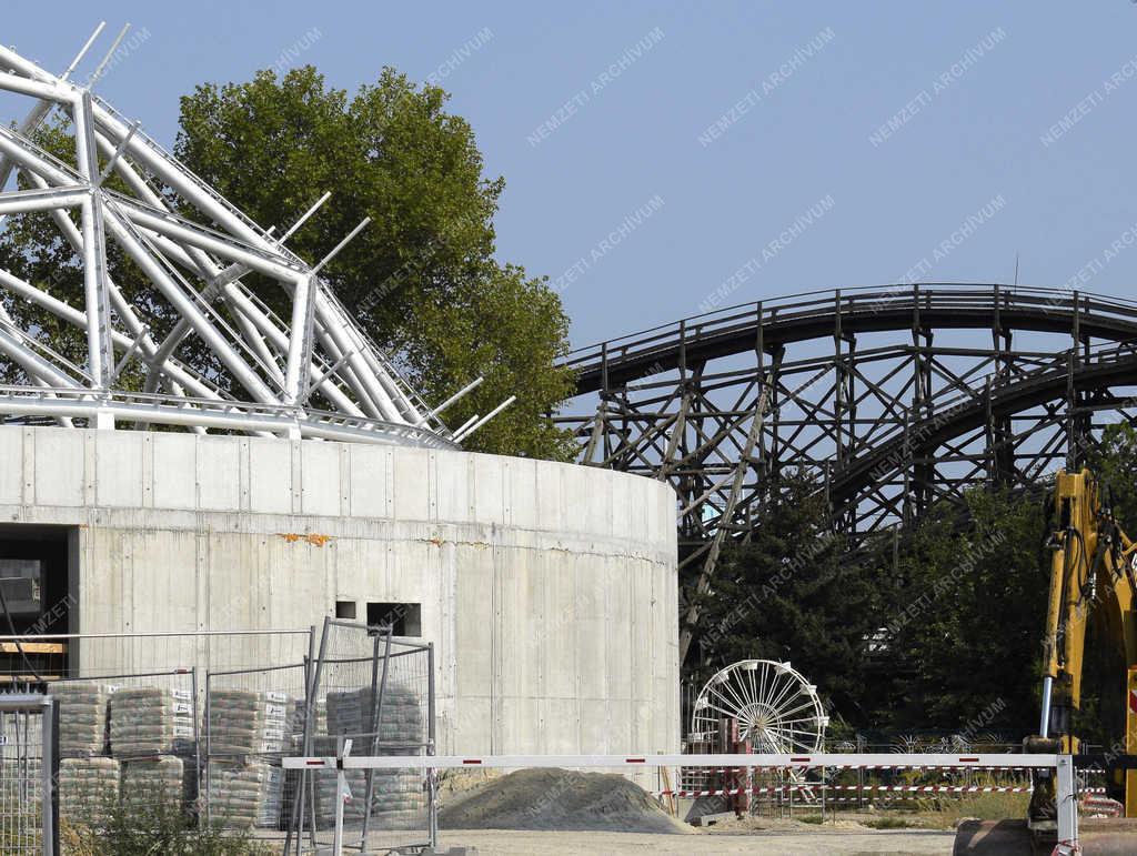 Építőipar - Budapest - Pannon Park épül a Városligetben