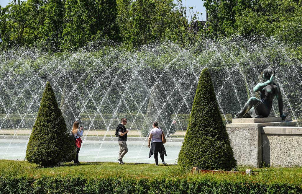 Városkép - Debrecen - Az egyetem francia parkja 