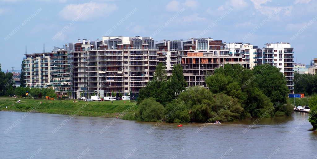 Városkép - Budapest - A Marina Part lakónegyed