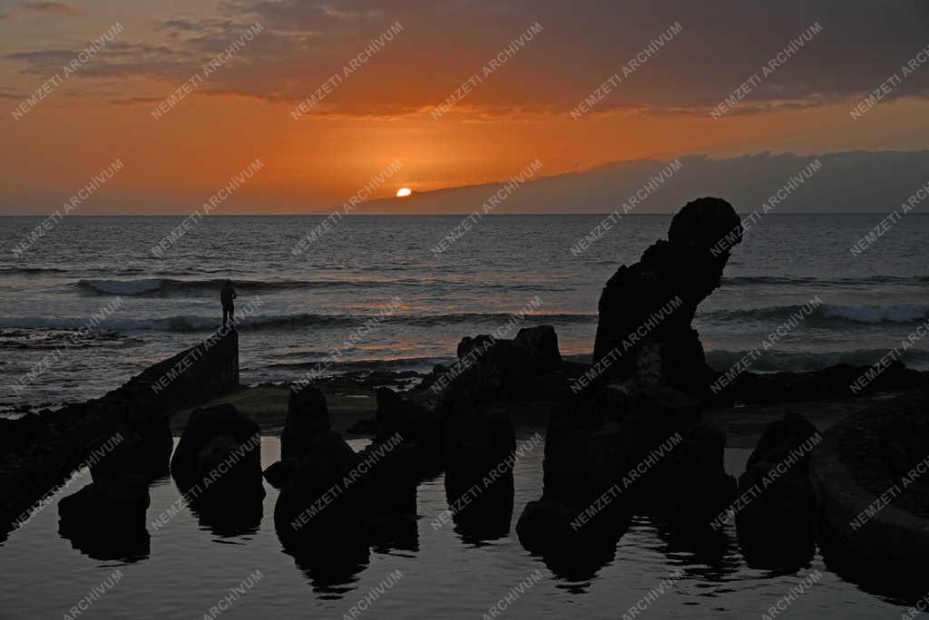 Természet - Playa de la Americas - Napnyugta