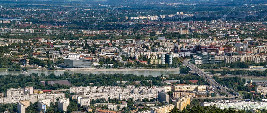 Városkép - Budapest - Árpád hídi panoráma