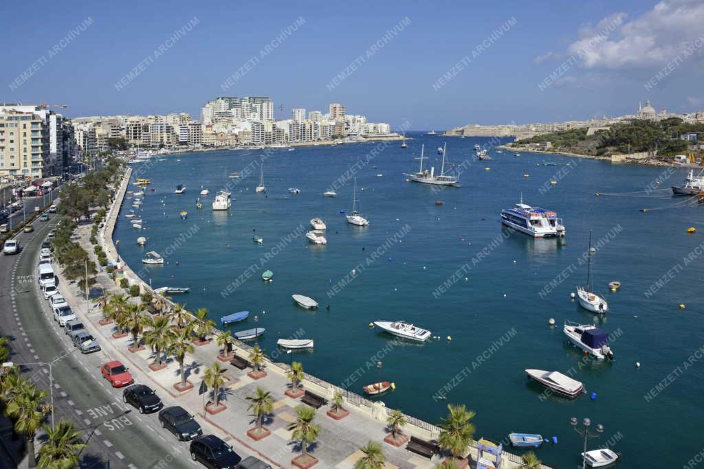 Városkép - Sliema – A Marsamxett öböl