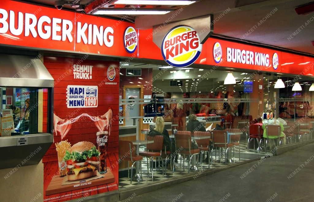 Vendéglátás - Budapest - Burger King Gyorsétterem