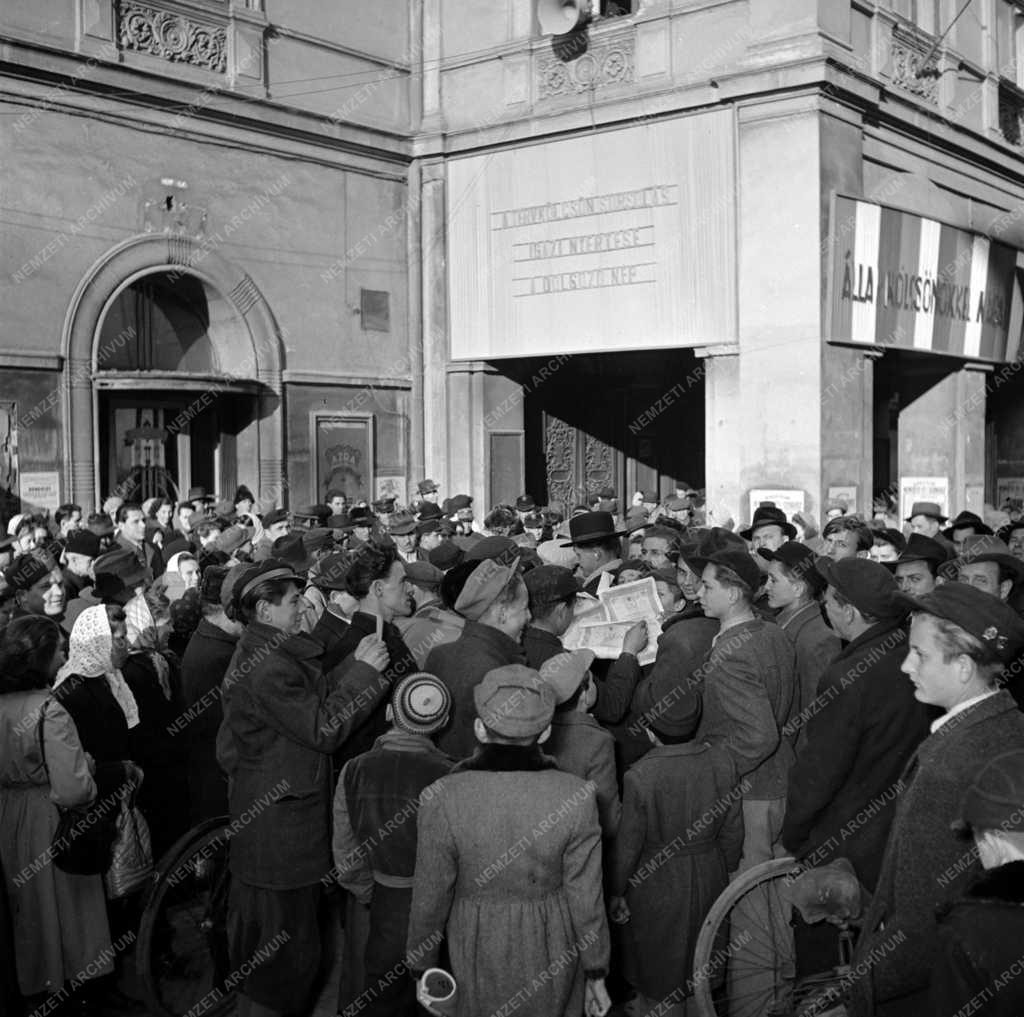 Gazdaság - Tervkölcsön sorsolás Miskolcon