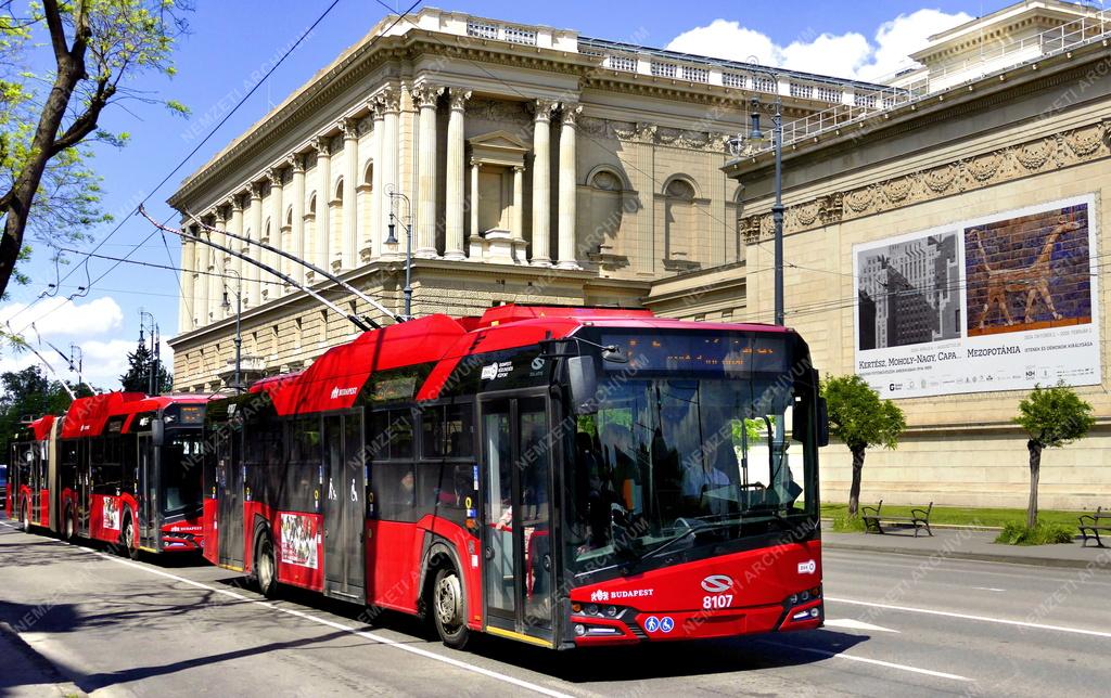 Közlekedés - Budapest - Trolibusz