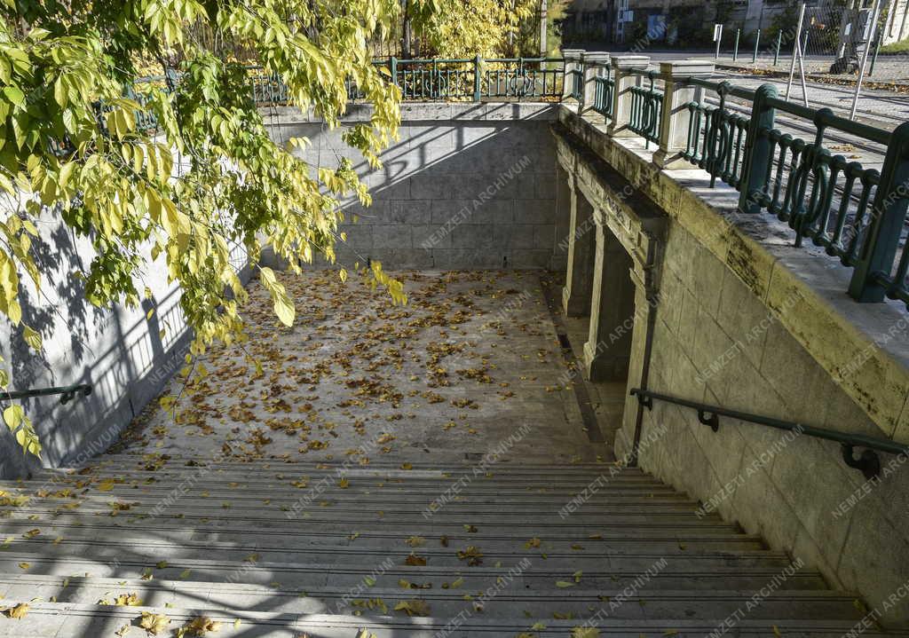 Közlekedés - Budapest - A főváros második legrégebbi gyalogos aluljárója