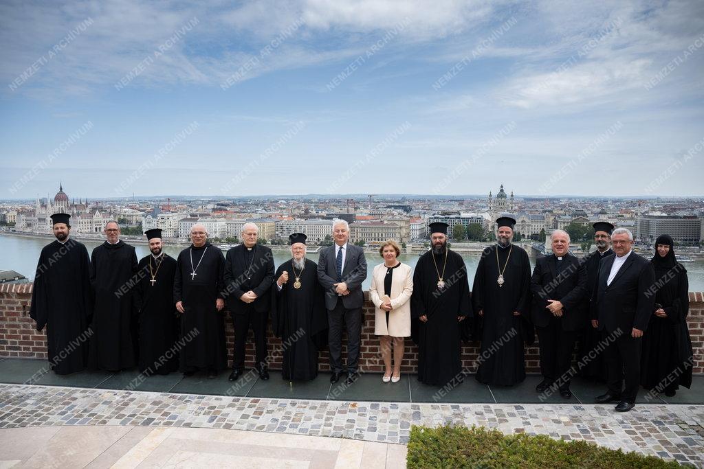 Semjén Zsolt fogadta I. Bartholomaiosz pátriárkát