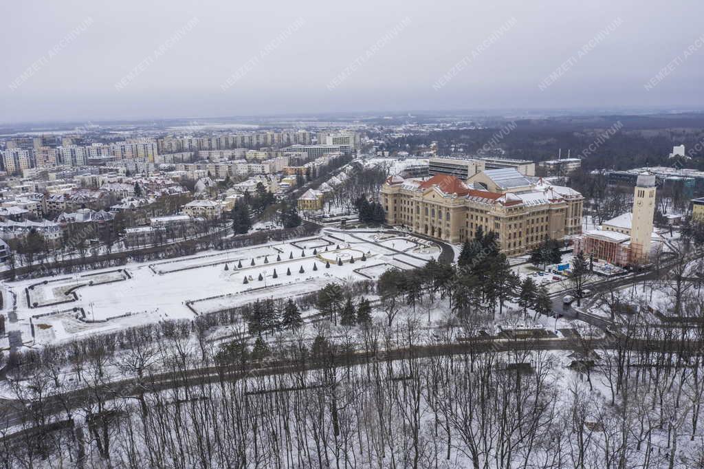 Városkép - Debrecen télen