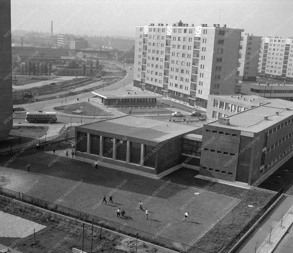 Városkép - Budapest - Lágymányosi lakótelep