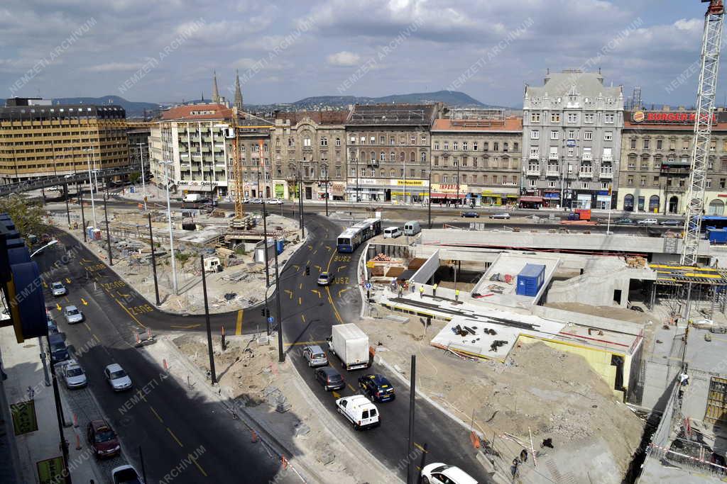 Budapest - A Baross tér rendezése