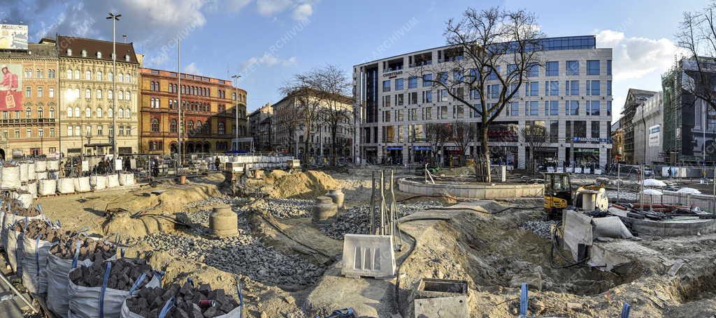 Településfejlesztés - Budapest - Megújul a Blaha Lujza tér