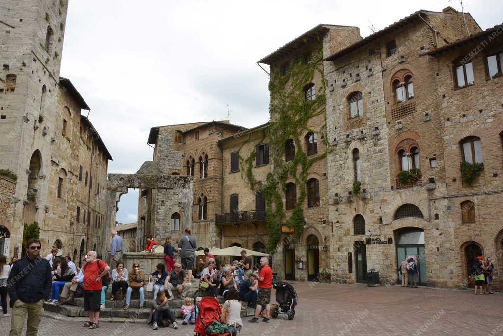 Városkép - San Gimignano 