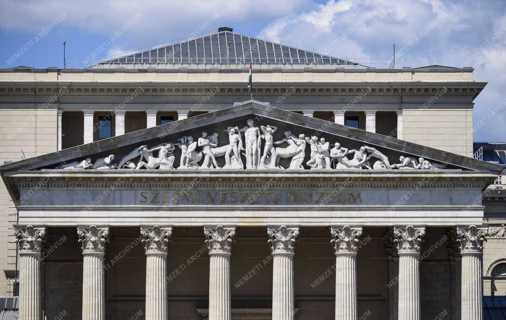 Városkép - Budapest - Szépművészeti Múzeum