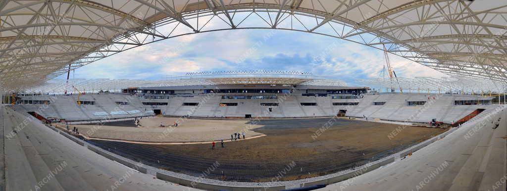 Sportlétesítmény - Debrecen - Épül az új stadion Debrecenben