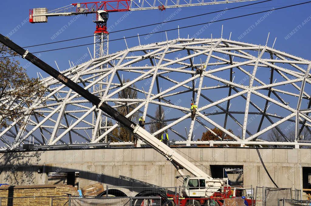 Építőipar - Budapest - Pannon Park épül a Városligetben