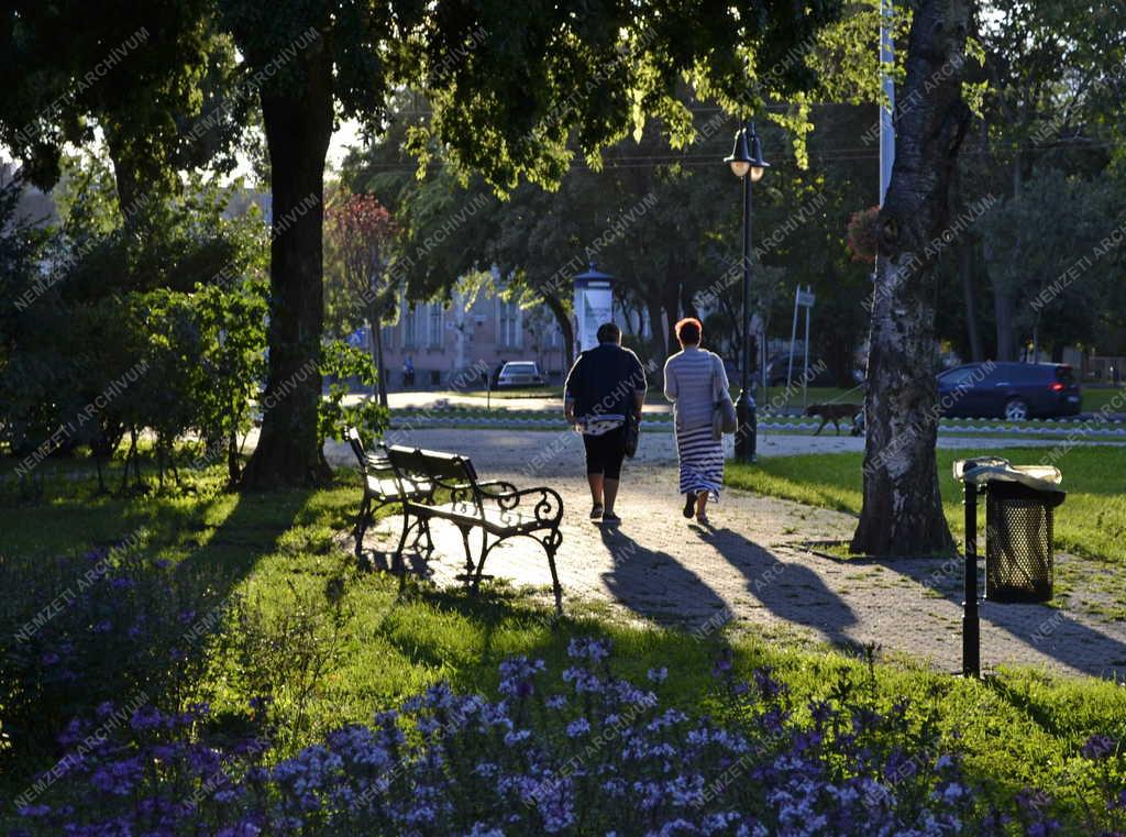 Zsáner - Kőbánya - Séta a parkban