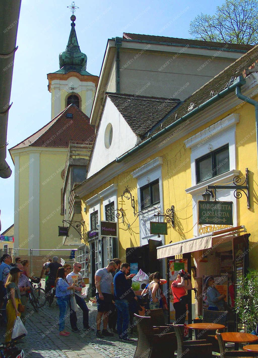 Városkép - Szentendre - A Görög utca részlete