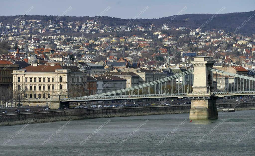 Városkép - Budapest - A Lánchíd 