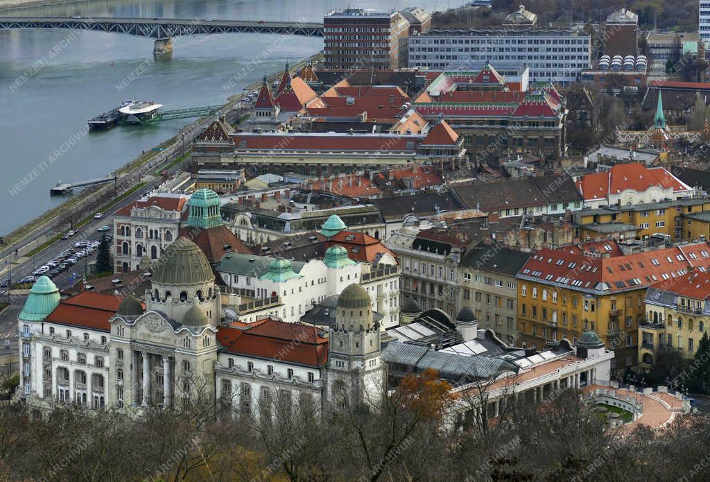 Városkép - Budapest - A Szent Gellért tér épületei