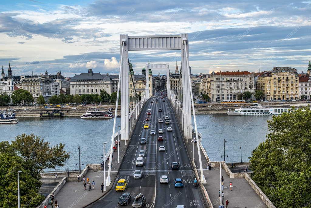 Városkép - Budapest - Erzsébet híd