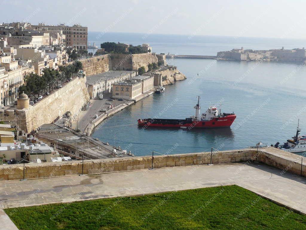 Málta - La Valletta panorámája