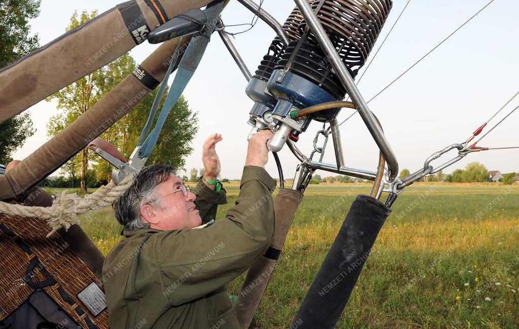 Sportoló - Debrecen - Végh Sándor hőlégballon-pilóta