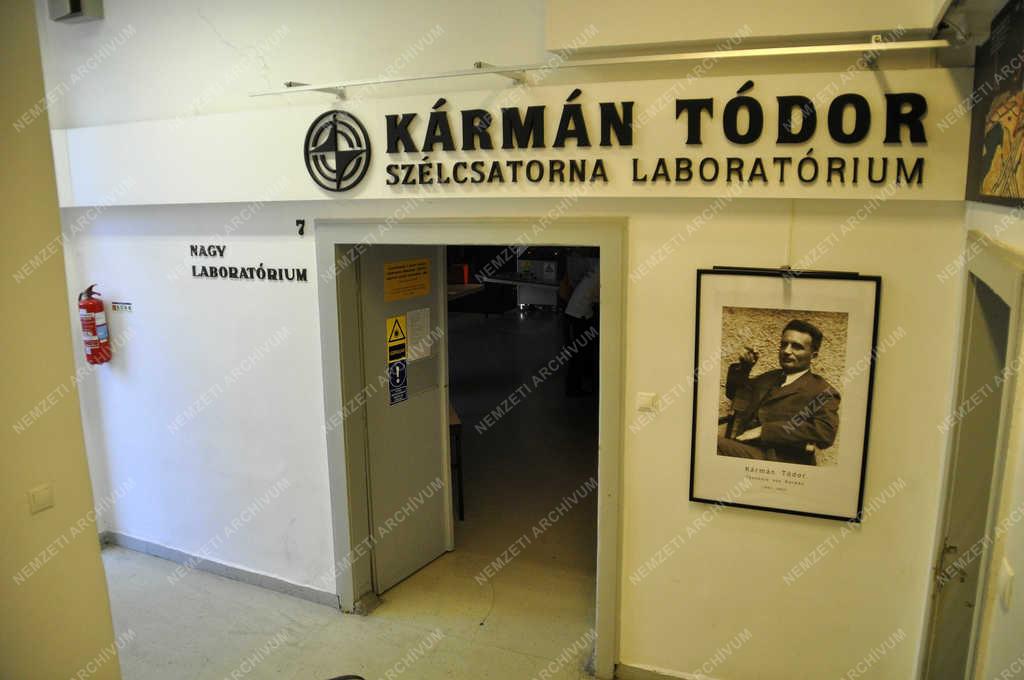 Tudomány - Budapest - Kármán Tódor szélcsatorna