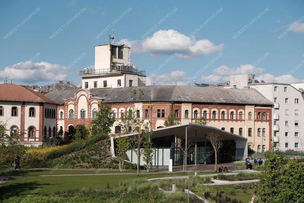 Városkép - Budapest - Millenáris Széllkapu Park