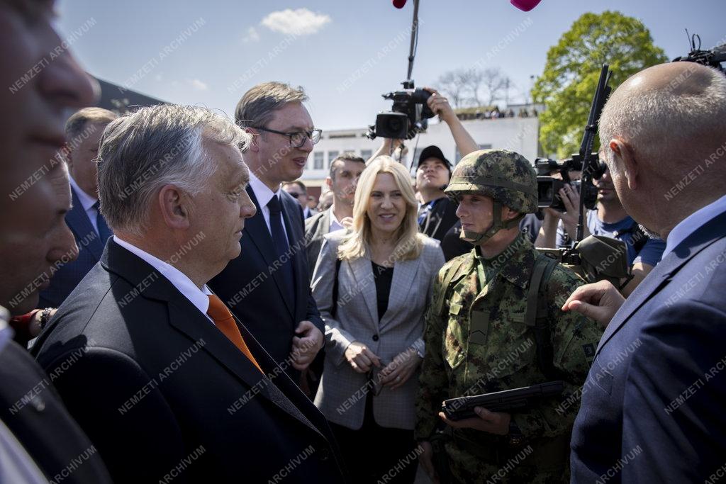 Orbán Viktor Szerbiában 