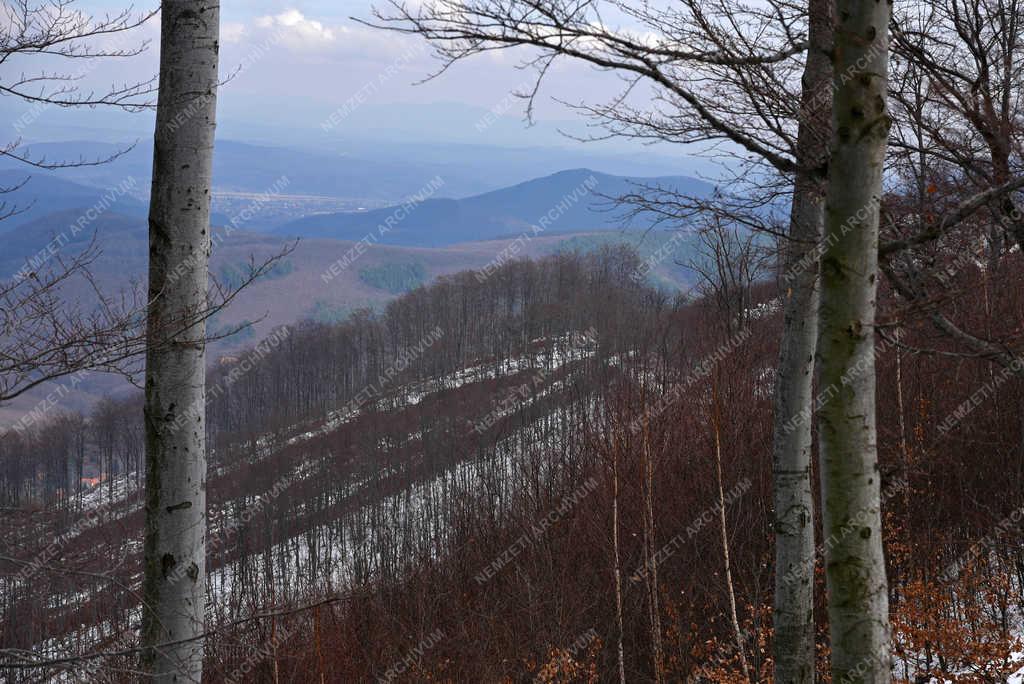 Természet - Galyatető - Panoráma a Bükk hegységgel