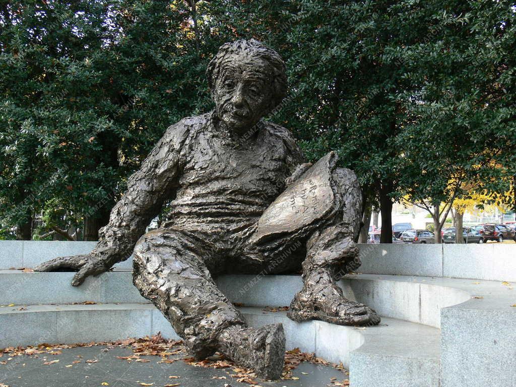 Városok - Washington - Albert Einstein szobra